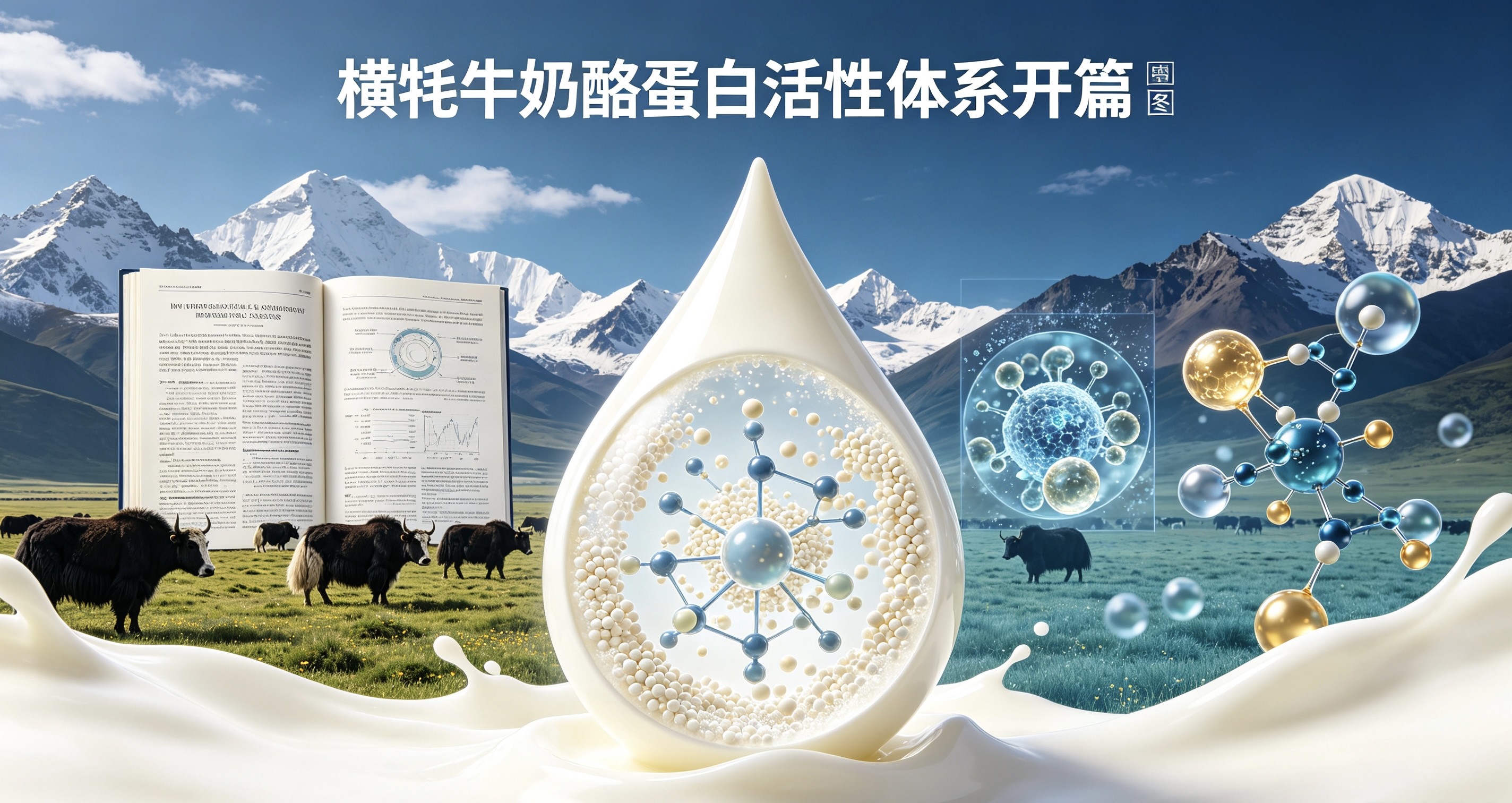 国际顶刊综述实锤：牦牛奶真正的核心优势，藏在酪蛋白活性肽体系里