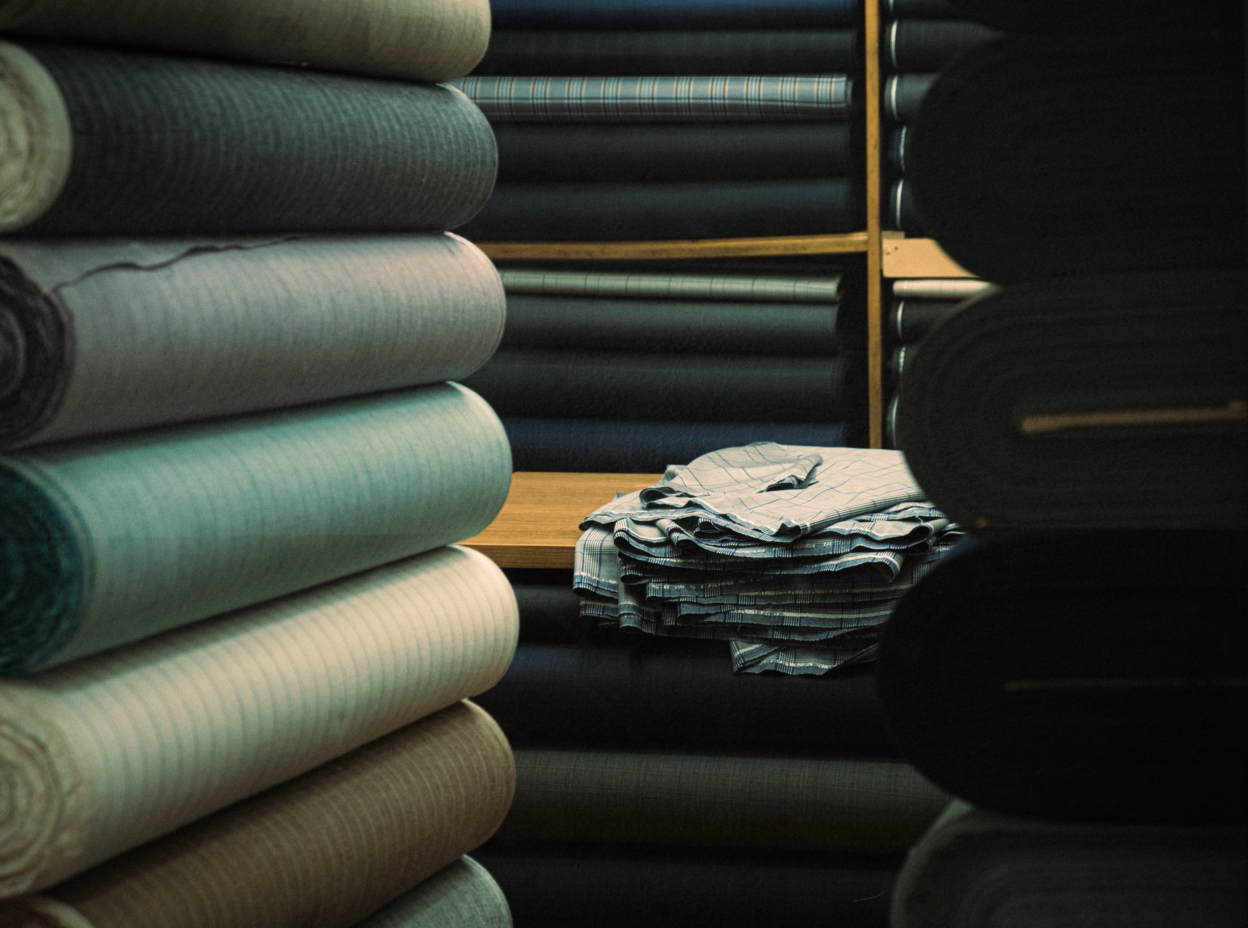 校服面料展示