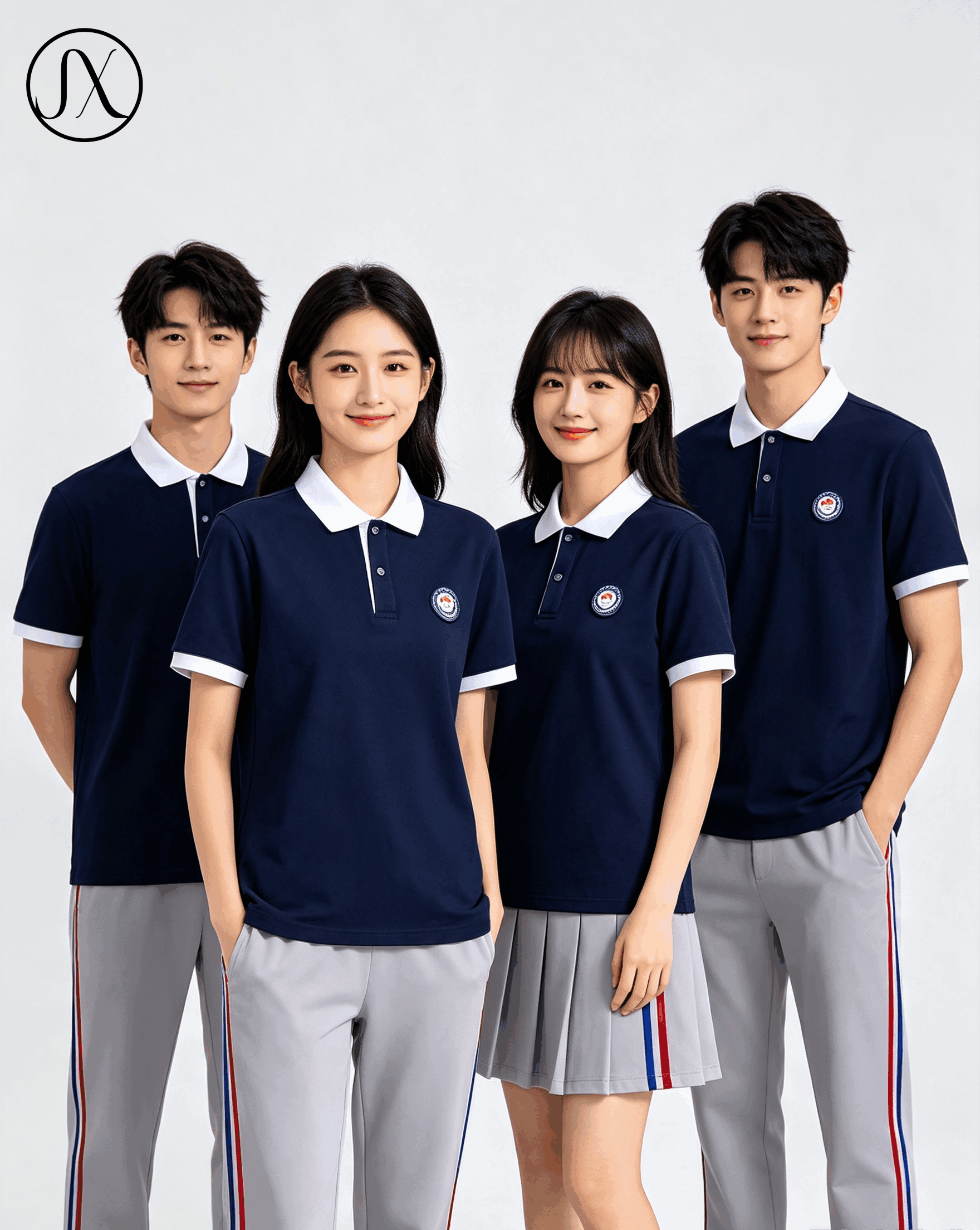 初中夏季校服