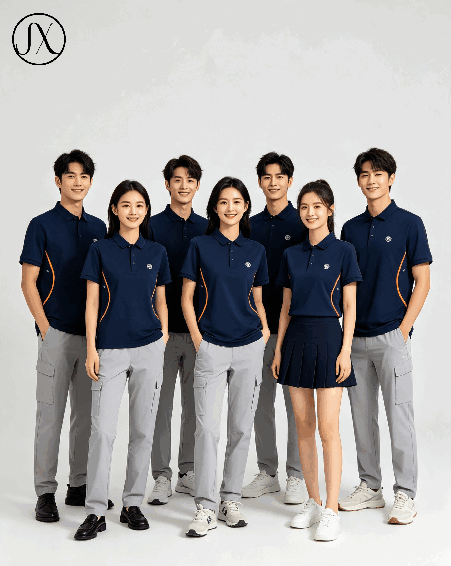 大学夏季校服