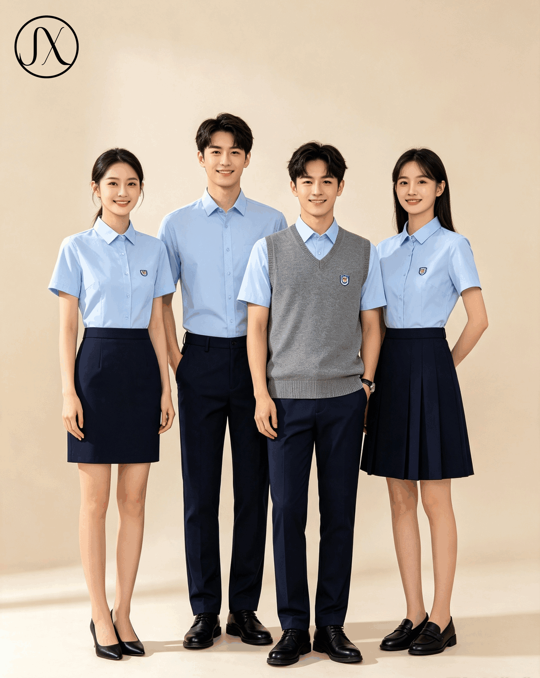 大学夏季校服