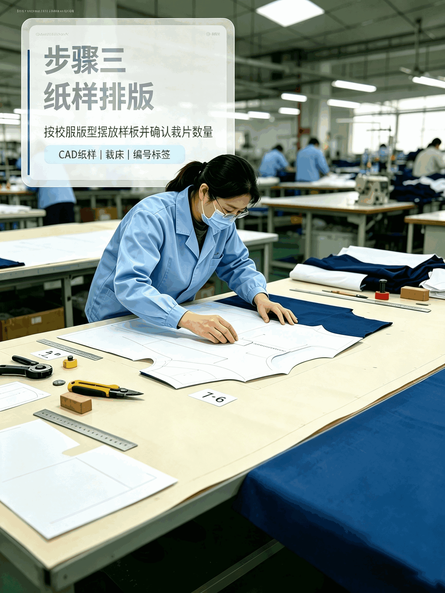 制衣流程