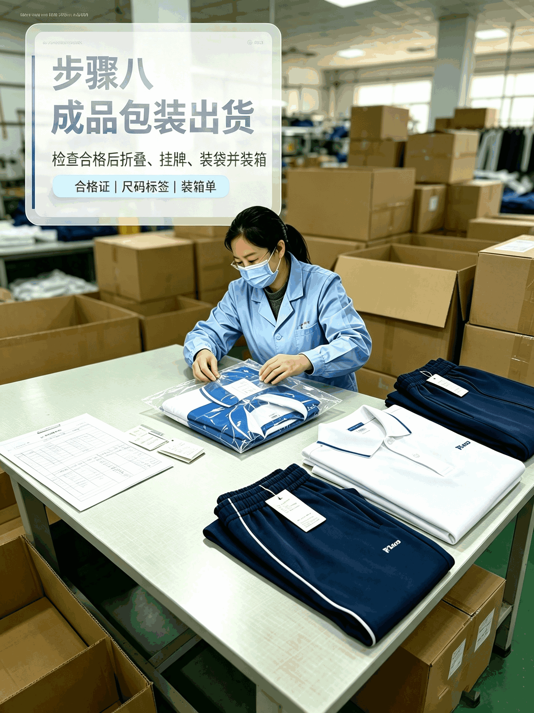 制衣流程